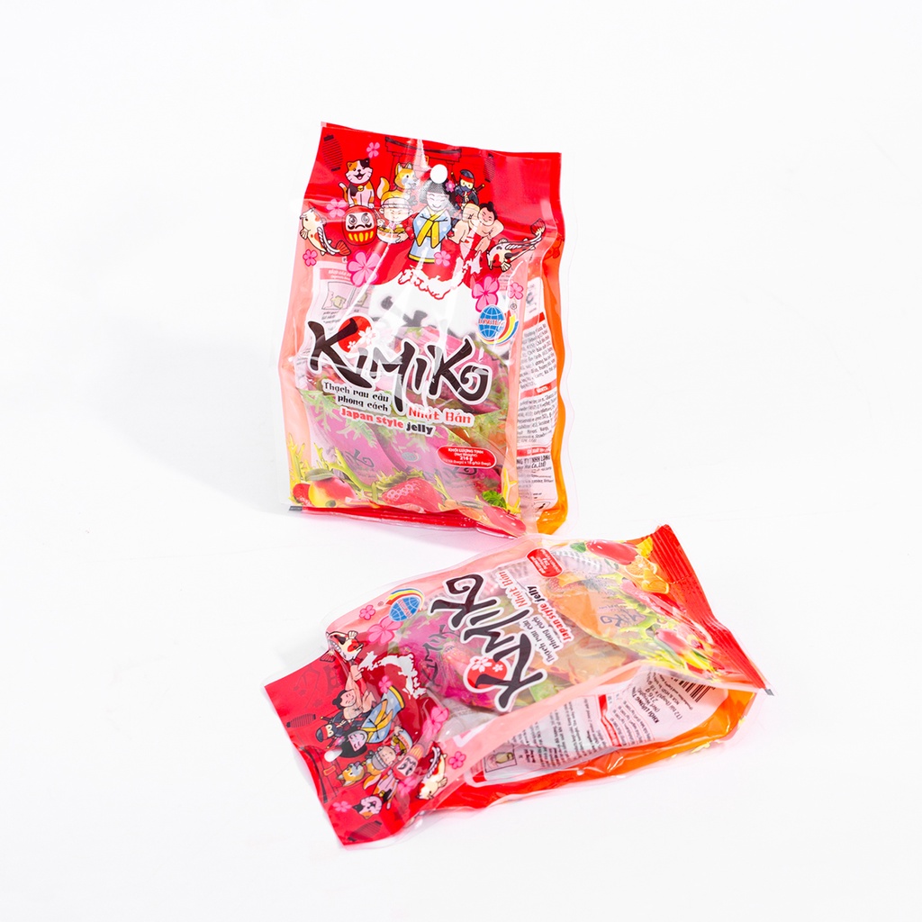 Thạch Rau Câu Long Hải Phong Cách Nhật Bản Kimiko Túi 216 G