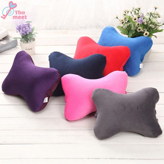 Gối kê cổ thư giãn gắn ghế xe hơi tiện dụng kích thước 28*22cm
