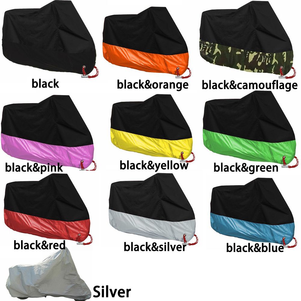 Tấm Bạt Che Xe Máy Bằng Nilon Chống Tia UV/Bụi/Nước Gấp Gọn Nhiều Màu Sắc