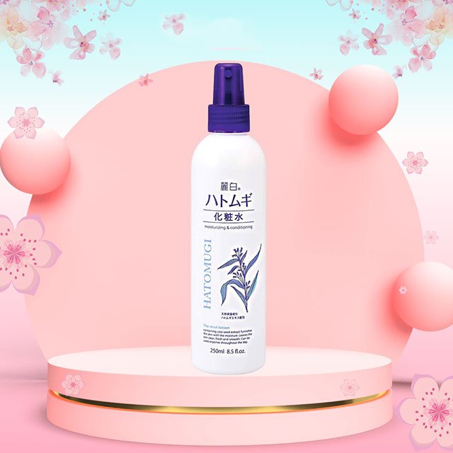 Xịt Khoáng Cấp Ẩm Sáng Da Reihaku Hatomugi Mist Lotion 250ml