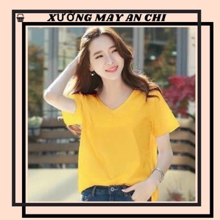 Áo phông GAP, Áo thun cổ tim siêu hot hàng loại 1 chất đũi lụa