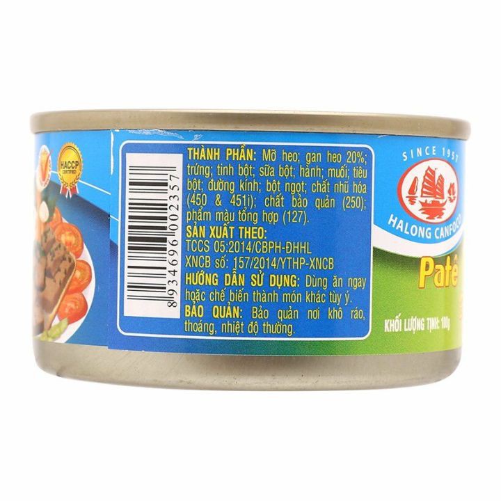 Pate gan đặc biệt Hạ Long Canfoco (100g)