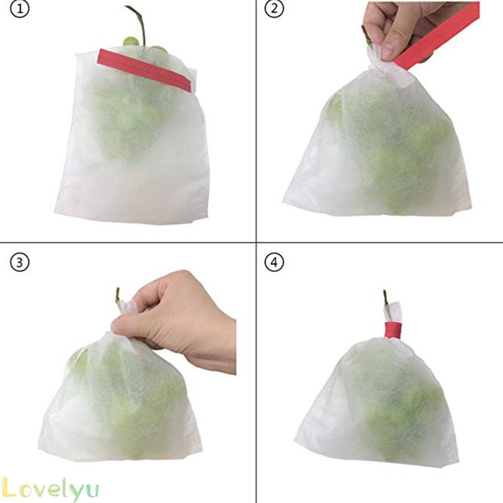 Túi Bọc Bảo Vệ Trái Cây / Chim / Nho Tiện Dụng