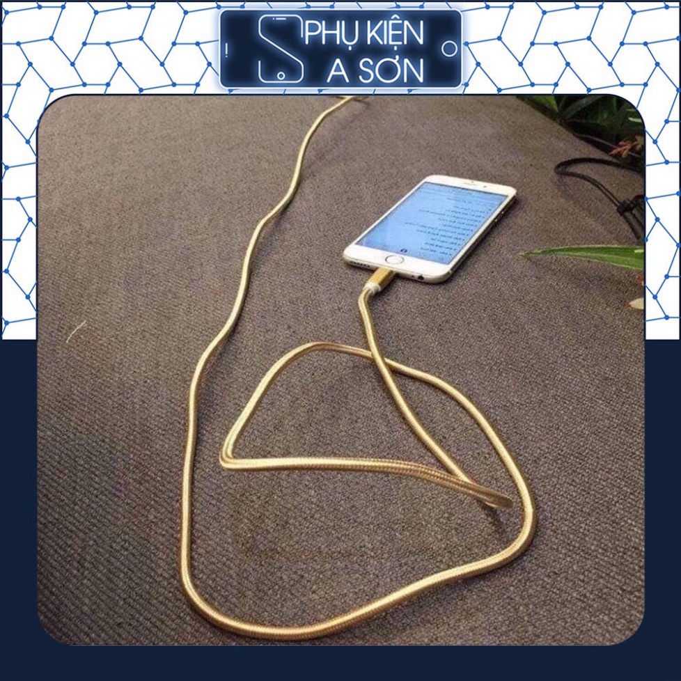 Dây Sạc IPhone, Android, Type C Dài 3M Bọc Dù