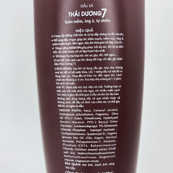 Dầu xả phục hồi tóc hư tổn Thái Dương 7 ( 200ml )