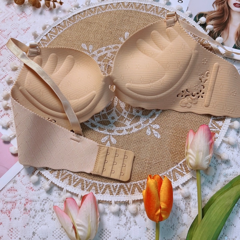 Áo lót nữ su thái siêu độn dày 6CM không gọng dành cho ngực nhỏ, đẩy ngực tạo khe cực đẹp