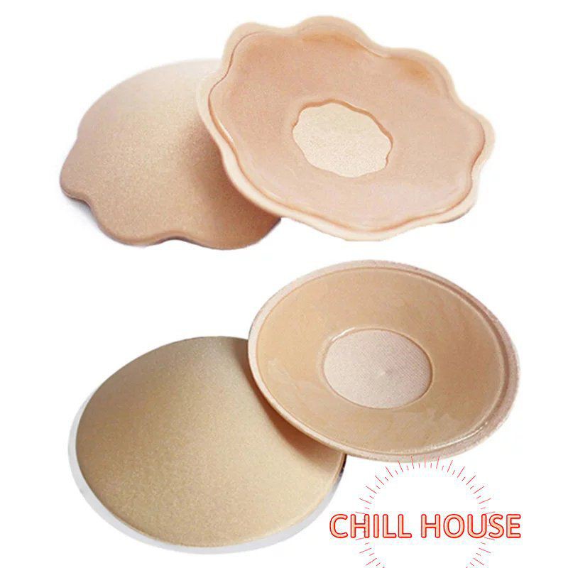 1 Đôi Dán Nhũ Hoa Vải 4.8cm Hình Hoa Mai  P2- CHILLHOUSE