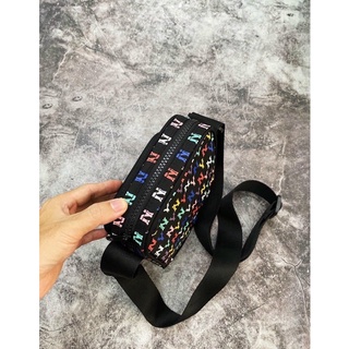 Túi Đeo Chéo MLB NY Monogram Rainbow(có kèm hình thật)