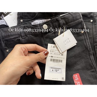 Quần đen zara bé trai