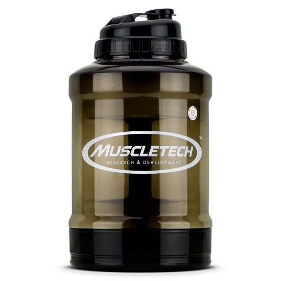 Shaker MuscleTech  2,2L chính hãng – Bình đựng nước, sữa đạm, có ngăn đựng bột, viên cho người tập luyện