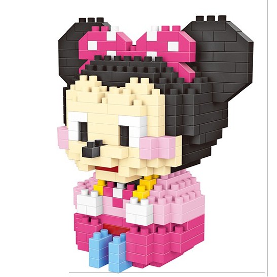 Bộ đồ chơi lắp ráp các chi tiết hình vịt Donald ngộ nghĩnh cho bé