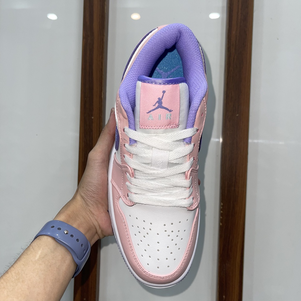 Giày Jordan 1 Low SE Arctic Punch, JD1 Thấp Hồng Tím Bản Đẹp , Fullbox, Full Phụ Kiện
