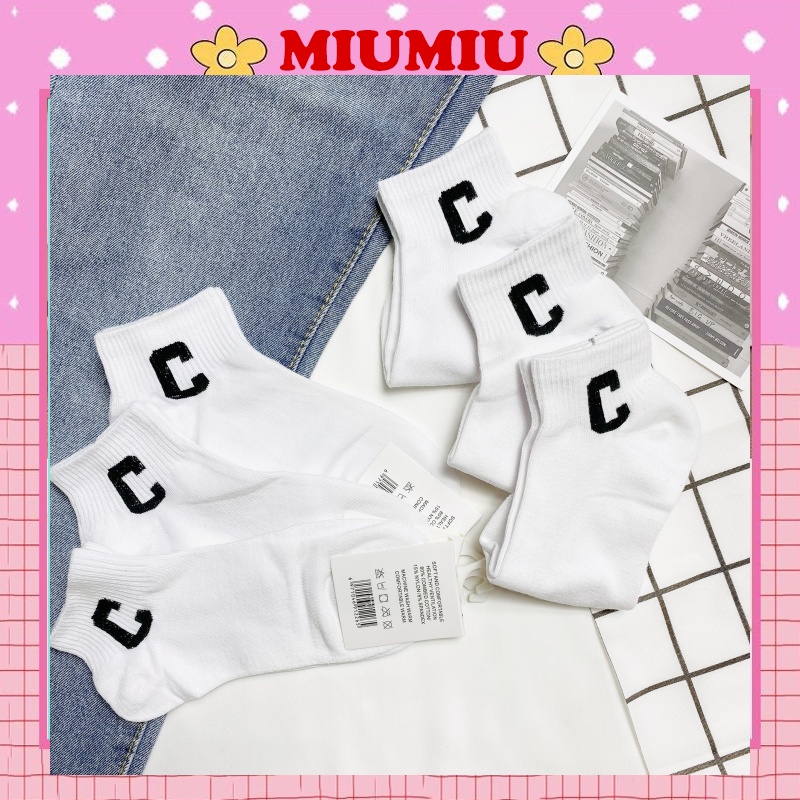 Tất cổ ngắn nữ cao cấp combo 5 đôi M93