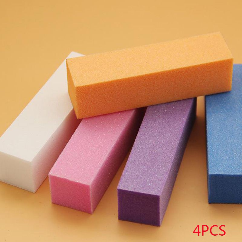 [Hàng mới về] Set 4 dụng cụ dũa móng tay 4 mặt an toàn