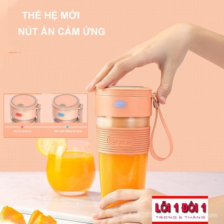 [Loại 1] Máy Xay Sinh Tố Cầm Tay Mini Dạng Cốc - Cối Xay Hoa Quả Tiện Lợi, An Toàn Sức Khoẻ - Bảo Hành 12 Tháng