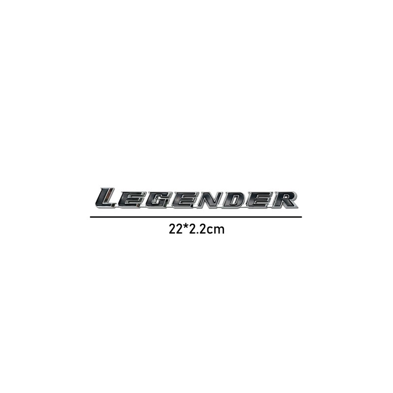 Logo Chữ 2.8 Trang Trí Mui Xe Hơi Toyota Fortuner Legender