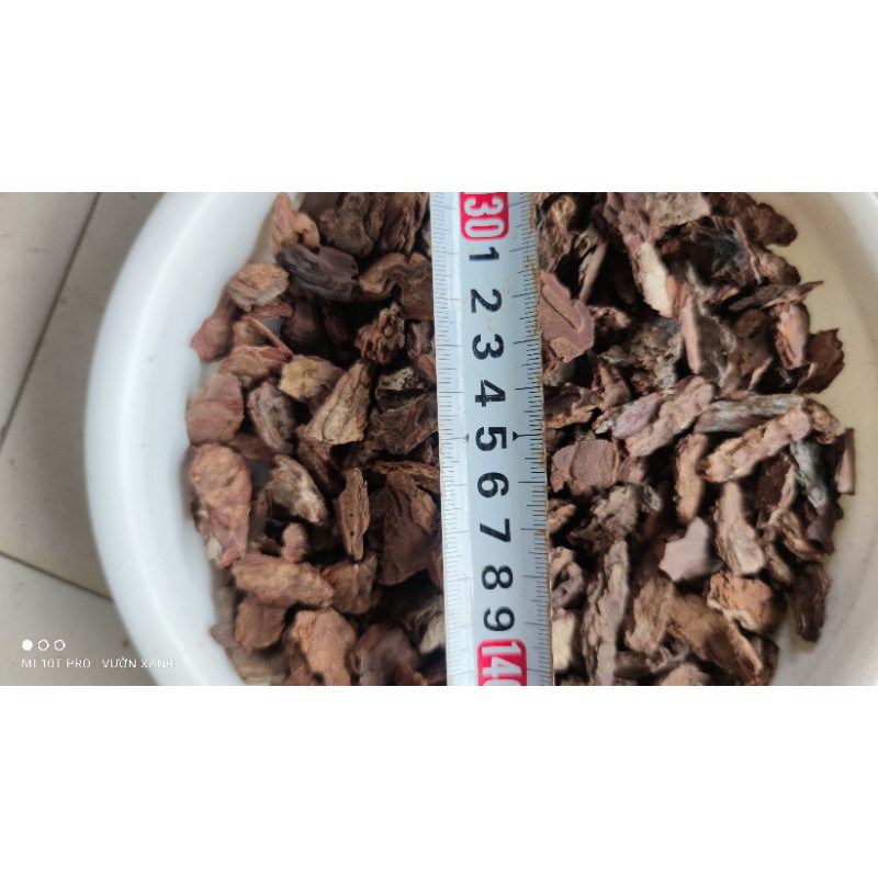 Vỏ thông trồng lan đã xử lý, đánh tròn đầu 1kg (chọn size)