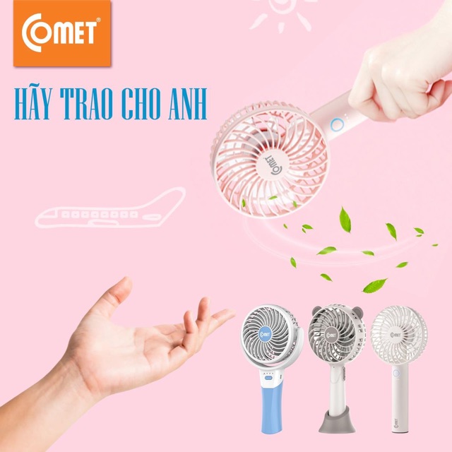 Quạt Sạc COMET Cao Cấp CRF1004