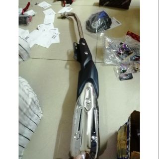 Pô xe máy Wave móc ấm kiểu exciter 135