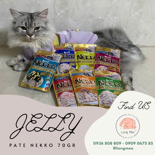 Pate nekko Jelly 70gr - thức ăn ướt cho mèo