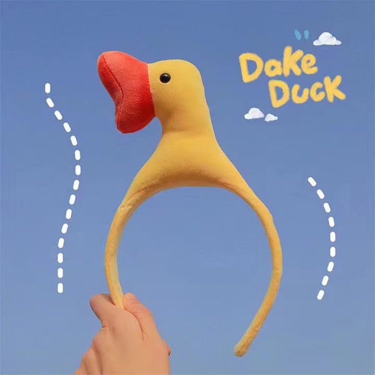 Cài tóc hình chú vịt hoạt hình đáng yêu cho nữ