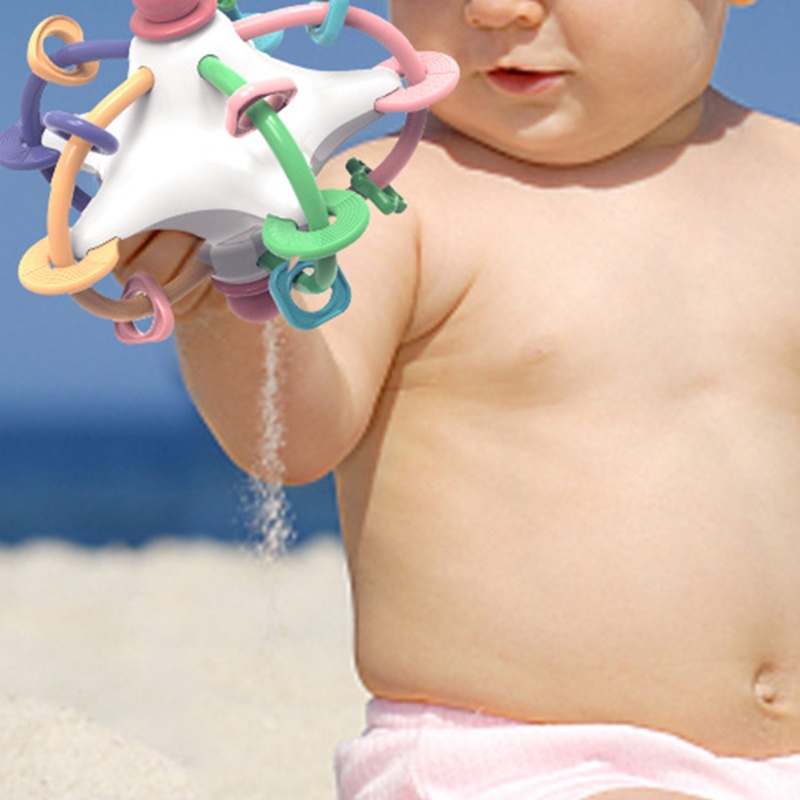 Lục Lạc Đồ Chơi Ngậm Mọc Răng Dành Cho Các Bé 0-6 - 12 Tháng Tuổi