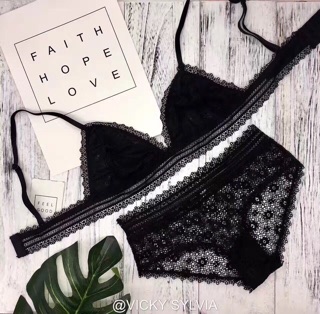 Sét bralette ko gọng ko mút hàng nhập cao cấp