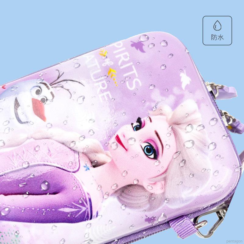 Túi đeo chéo hình hoạt hình Nữ hoàng băng giá cho bé