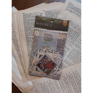 Set Giấy Vintage Sonnet
