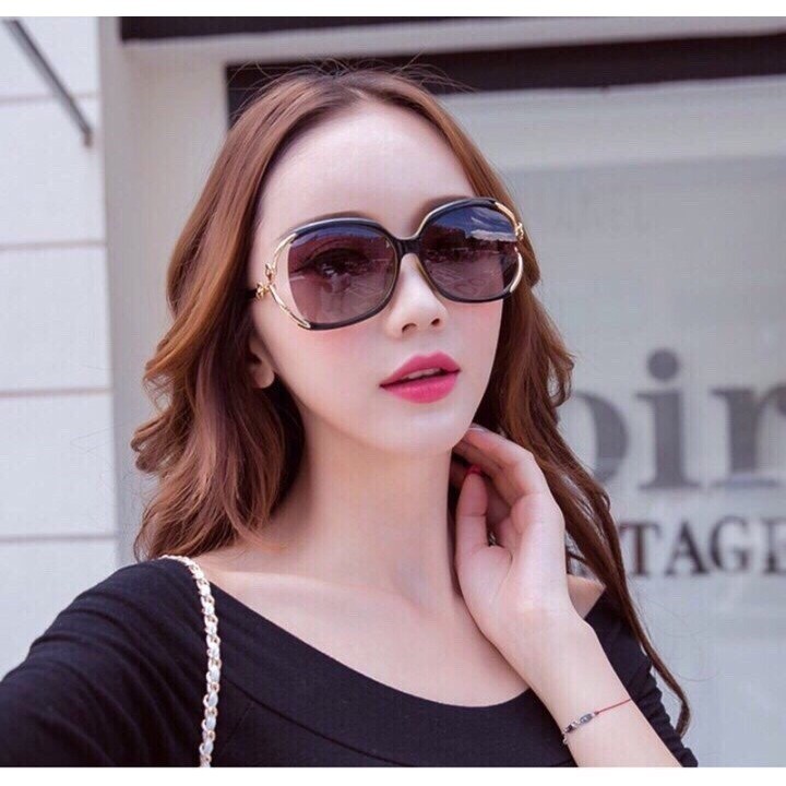 KÍNH MÁT NỮ ĐÍNH HOA THỜI TRANG