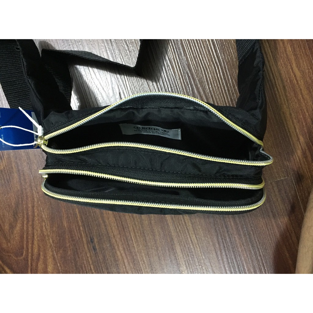 [VIDEO HD] Túi bao tử/ túi đeo chéo Adidas GF3200 khoá vàng sang trọng | BigBuy360 - bigbuy360.vn