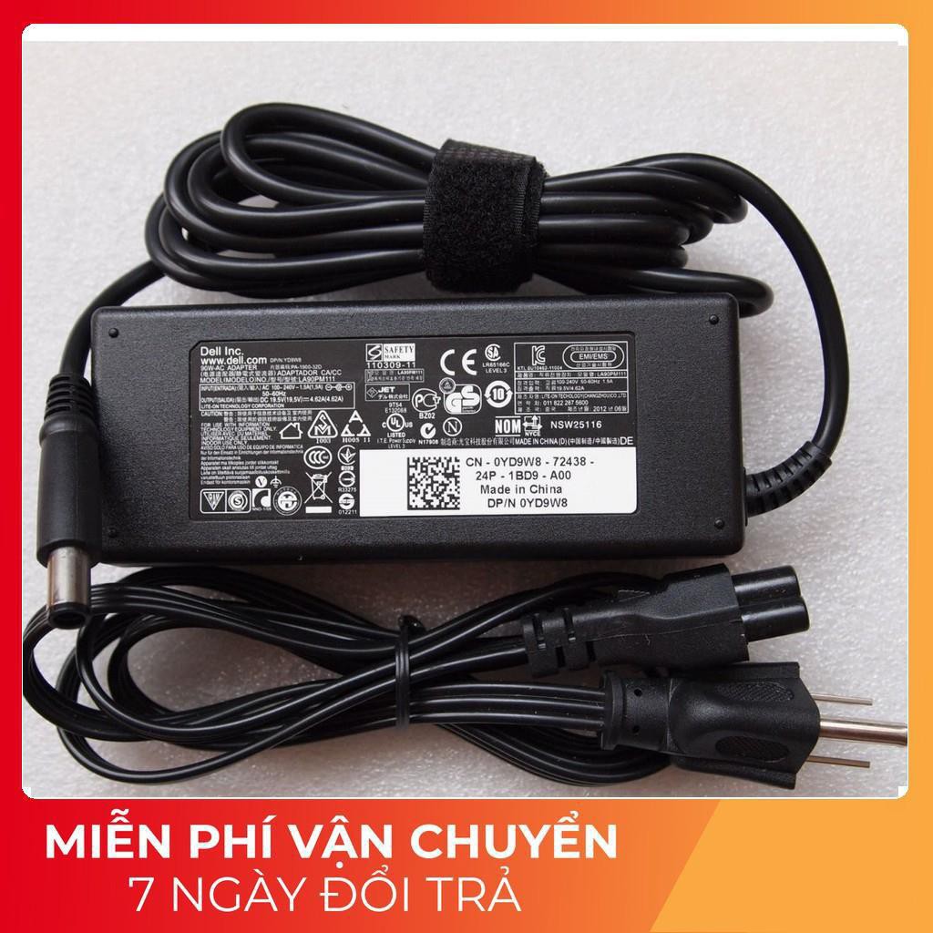 ⚡️[Sạc zin] Sạc Laptop Laptop Dell Latitude 7400 19.5V - 3.34A - 4.62A - 65W - 90W Chân kim to 7.4 x 5.0 mm