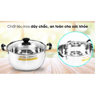 Bộ 3 nồi inox 3 đáy goldsun ge35