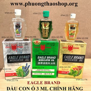 Combo 2 chai dầu con ó eagle brand