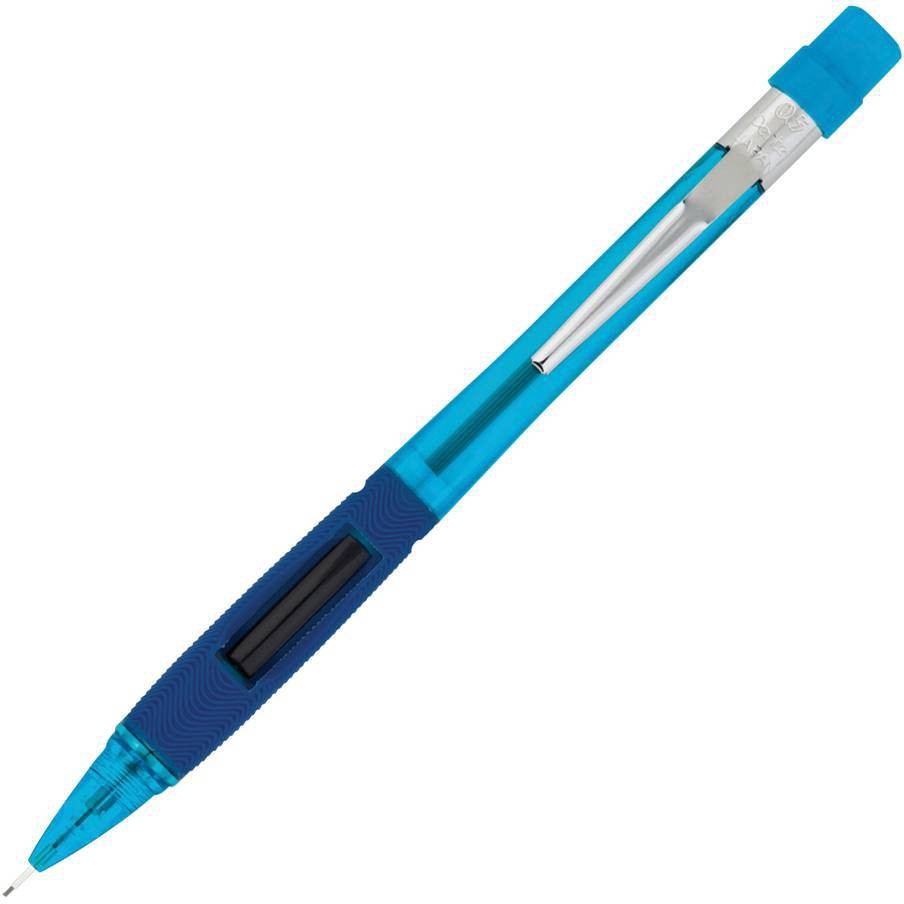 Bút chì kim Pentel bấm thân, grip, thân nhựa trong 0.5mm - PD345T