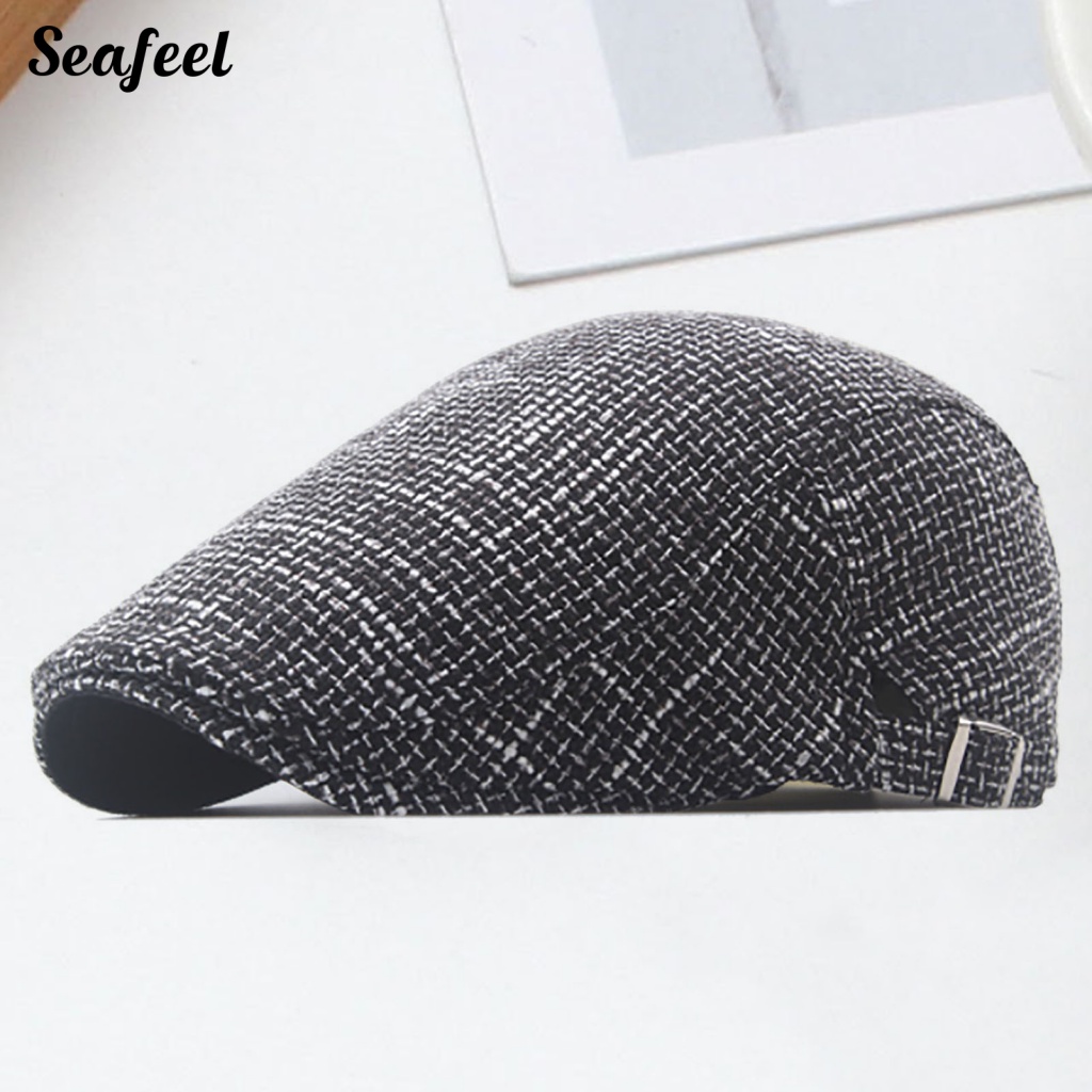 Nón Beret Phong Cách Cổ Điển Thanh Lịch Dành Cho Nam