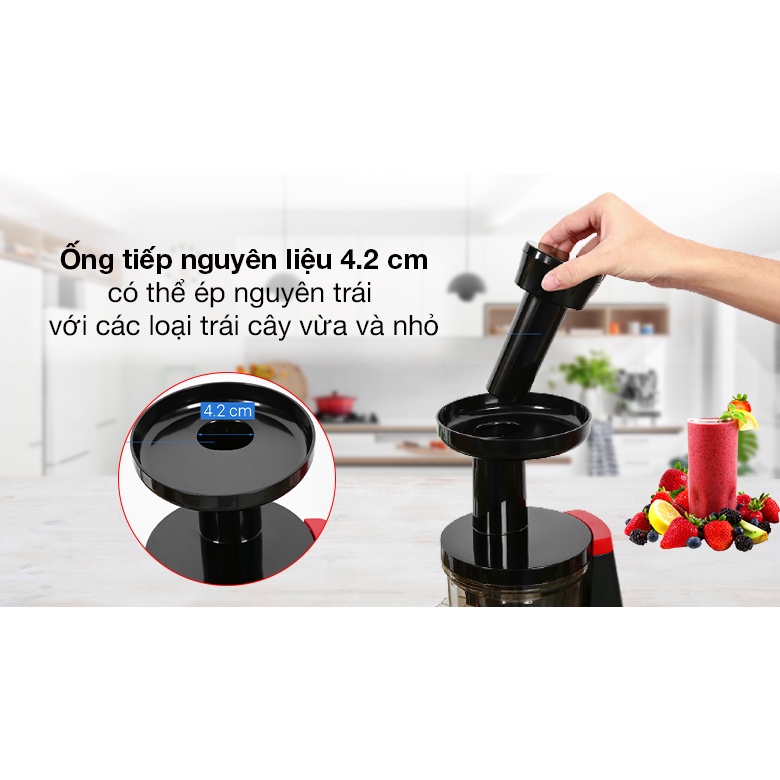 Máy ép trái chậm Tefal ZC150838 - Hàng chính hãng- bảo hành toàn quốc