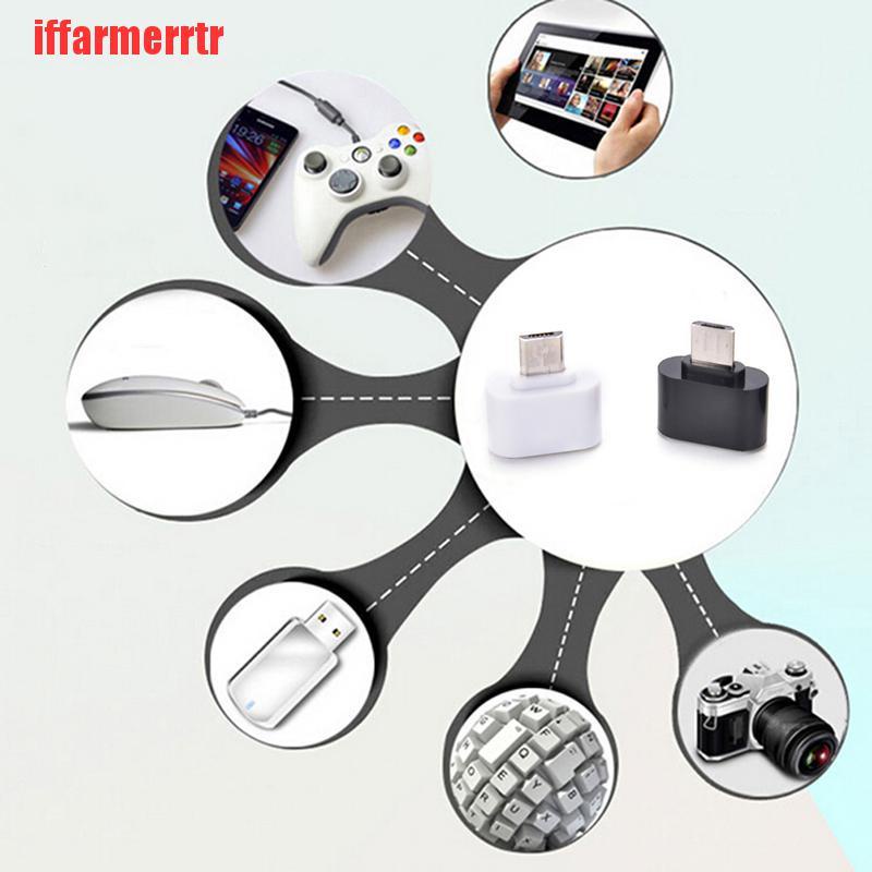 Set 2 Đầu Chuyển Đổi Từ Micro Usb Sang Usb 2.0 Otg Cho Điện Thoại Android / Máy Tính Bảng | BigBuy360 - bigbuy360.vn
