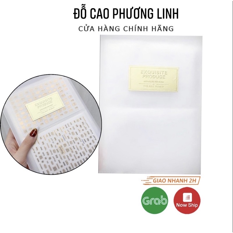 sổ đựng mẫu sticker , abum đựng mẫu sticker , abum ảnh