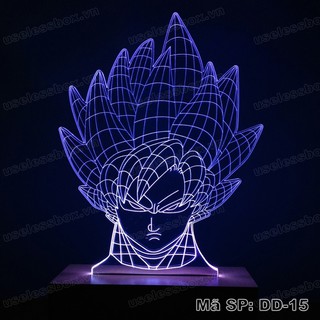 Đèn ngủ 3D hình Songoku