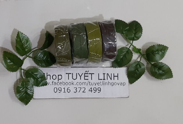 Sáp màu để quấn làm cành hoa giấy 20k /cuốn | BigBuy360 - bigbuy360.vn