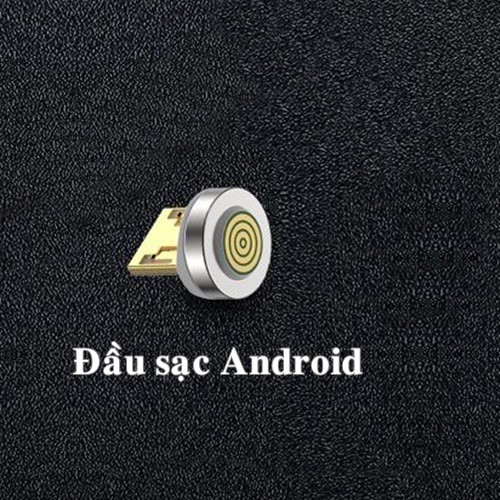 Đầu sạc nam châm Android, Type-C, iPhone IOS loại 7 chân sạc sử dụng cho cáp sạc nhanh nam châm 3A