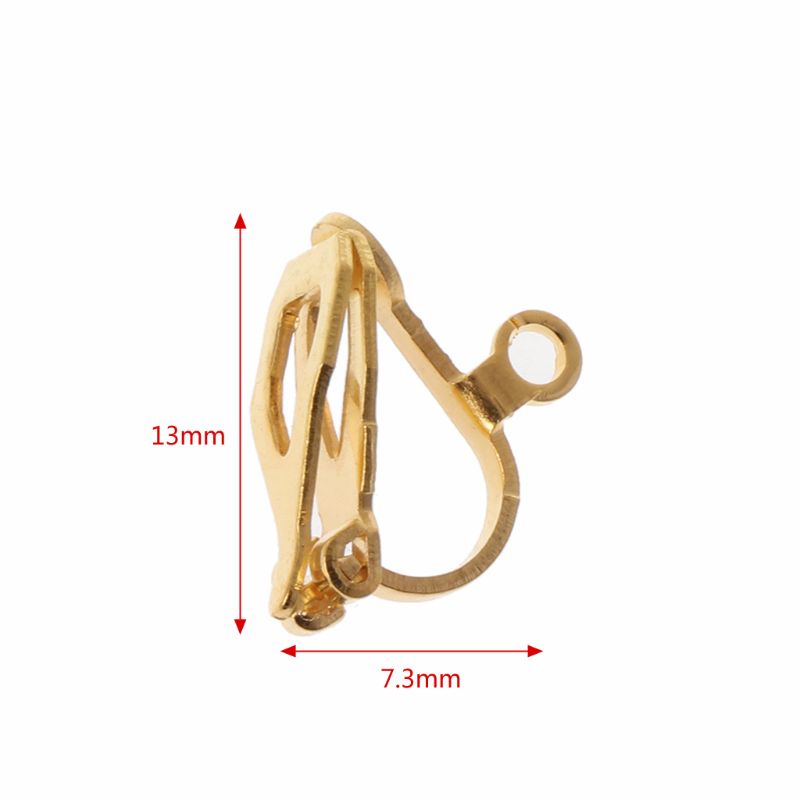 San * Kẹp Bông Tai Dạng Kẹp Thay Thế Không Gây Dị Ứng