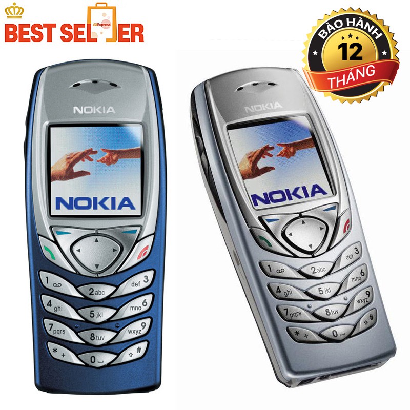 Điện Thoại NOKIA 6100 Chính Hãng Đầy Đủ Phụ Kiện tặng sim 3g 10 số