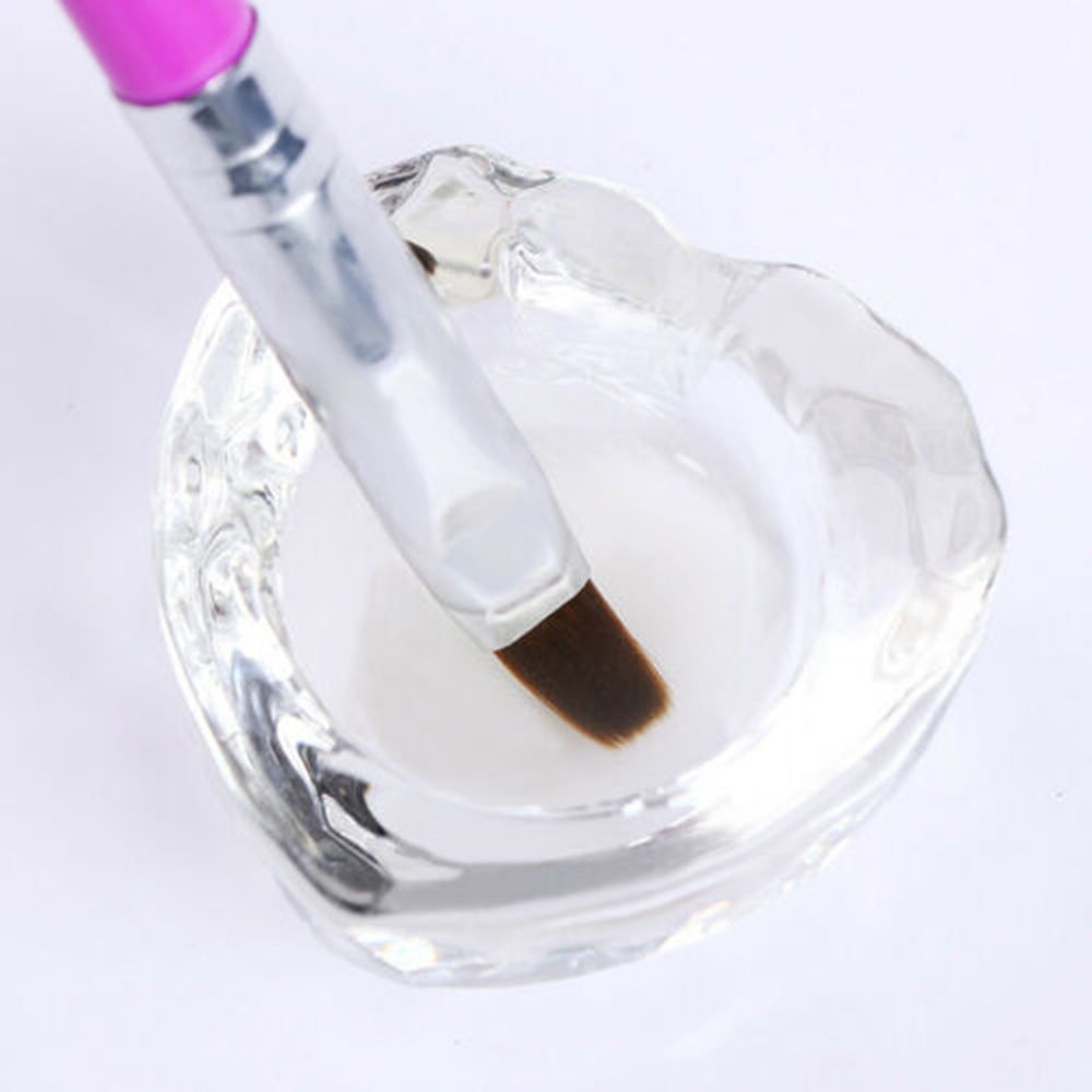 [Hàng mới về] Cốc đựng nước sơn móng tay bằng acrylic thời trang