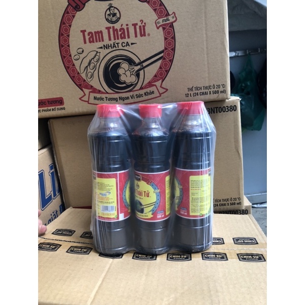 Nước tương tam thái tử nhất ca 630ml