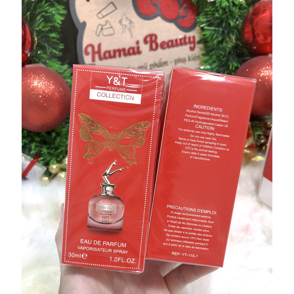 Nước hoa 2 chân mẫu mới YANTAO hộp đỏ | BigBuy360 - bigbuy360.vn