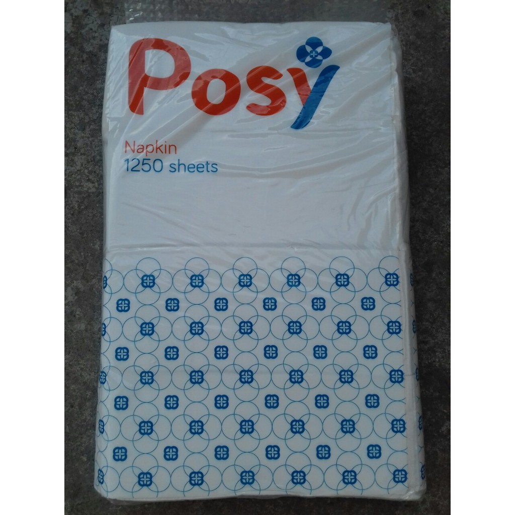 Khăn ăn cao cấp Posy 1250 tờ,loại gấp