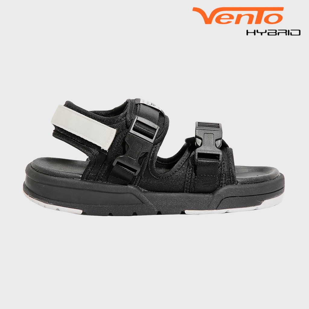 [Hàng Chính Hãng] Giày Sandal Vento Nam Nữ - MS NV1002 - ĐEN TRẮNG