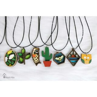 Vòng cổ gỗ handmade